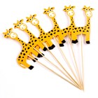 Шпажки «Жираф», в наборе 6 штук - фото 1068897