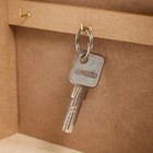 Ключница дерево 6 крючков "Растительный узор" 21х6,9х26,5 см - фото 22071926