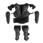 Мотоэкипировка детская, набор: защита корпуса, локтей, колен, регулируемый размер - Фото 1