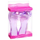 Набор украшений «Туфельки для принцессы», свет, фиолетовый - Фото 6