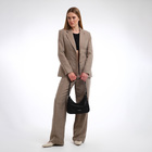 Сумка женская TEXTURA, багет, маленький размер, цвет чёрный - фото 24098885