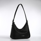 Сумка женская TEXTURA, багет, маленький размер, цвет чёрный - фото 22072359