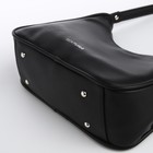 Сумка женская TEXTURA, багет, маленький размер, цвет чёрный - фото 22072363