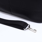 Сумка женская на молнии TEXTURA, большой размер, цвет чёрный - фото 22072369