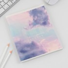 Тетрадь в клетку, 96 л., А5, на скрепке, блок №1 «Облака»  (артикул 9459970)  большой выбор товаров оптом и в розницу по низким ценам с доставкой