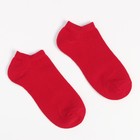 Носки короткие неон, цвет фуксия, размер 23-25 (37-40) - фото 24985458