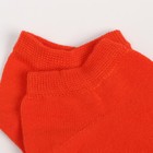 Носки короткие неон, цвет оранжевый, размер 25-27 (40-42) - Фото 3