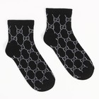 Носки, цвет чёрный, размер 23-25 (37-40) - фото 46444391