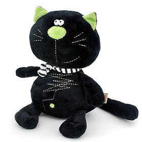 Мягкая игрушка «Кот Батон», цвет чёрный, 30 см