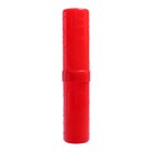 Пенал-тубус (40 х 195 мм) Calligrata, пластиковый, красный - фото 10324028
