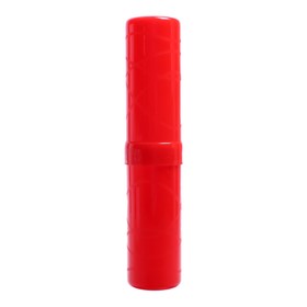 Пенал-тубус (40 х 195 мм) Calligrata, пластиковый, красный Ош