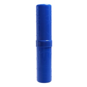 Пенал-тубус (40 х 195 мм) Calligrata, пластиковый, синий Ош
