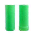 Пенал-тубус (40 х 215 мм) Calligrata, пластиковый, зеленый - Фото 2