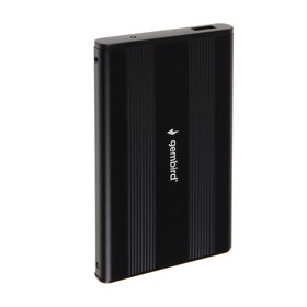 Внешний корпус 2.5" Gembird EE2-U2S-5, черный, USB 2.0, SATA, металл 9517617