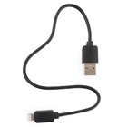 Кабель Cablexpert GCC-USB2-AP2-0.3M, Lightning - USB, 0.3м,зарядка + передача данных, черный - фото 51460072 Кабель Cablexpert GCC-USB2-AP2-0.3M, Lightning - USB, 0.3м,зарядка + передача данных, черный - фото 51460072
