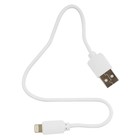 Кабель Cablexpert GCC-USB2-AP2-0.3M-W, Lightning - USB, 0.3м, зарядка+передача данных, белый - фото 51460076 Кабель Cablexpert GCC-USB2-AP2-0.3M-W, Lightning - USB, 0.3м, зарядка+передача данных, белый - фото 51460076
