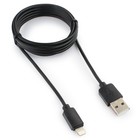 Кабель Cablexpert GCC-USB2-AP2-6, Lightning - USB, 1.8 м, зарядка+передача данных, черный - фото 51460084 Кабель Cablexpert GCC-USB2-AP2-6, Lightning - USB, 1.8 м, зарядка+передача данных, черный - фото 51460084