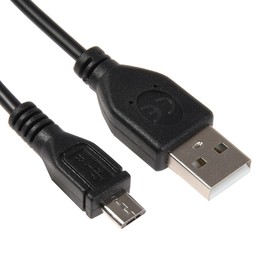 Кабель Cablexpert CCP-mUSB2-AMBM-1M, microUSB - USB, 1 м, зарядка+передача данных, черный 9518135