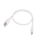 Кабель Cablexpert CCP-mUSB2-AMBM-W-0.5M, microUSB - USB, 0.5м,зарядка+передача данных, белый - фото 51481299 Кабель Cablexpert CCP-mUSB2-AMBM-W-0.5M, microUSB - USB, 0.5м,зарядка+передача данных, белый - фото 51481299