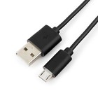 Кабель Cablexpert CC-mUSB2-AMBM-1M, microUSB - USB, 1 м, зарядка+передача данных, черный 9518139 - фото 10324160