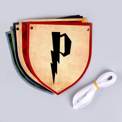 Посуда одноразовая бумажная для праздника «Волшебного дня рождения!», 6 тарелок, 6 стаканов, гирлянда, фокусы