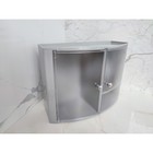 Шкафчик для ванной, 32х43х17 см, цвет прозрачный-серый - фото 298715853