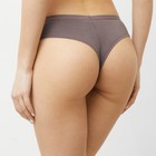Трусы женские бразильяна, цвет тауп, размер 48 - фото 54744278