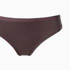 Трусы женские бразильяна, цвет тауп, размер 48 - фото 54744280