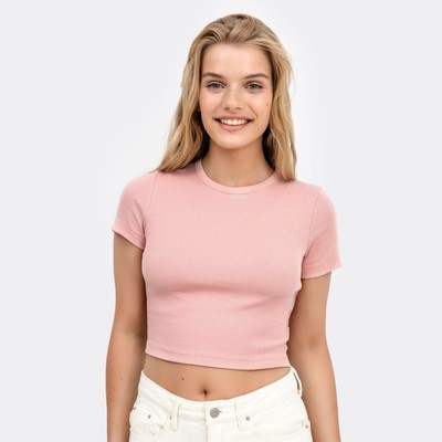 Футболка женская Mark Formelle, персиковая, размер 48