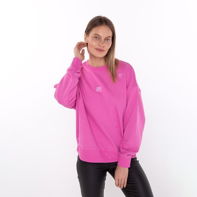 Свитшот женский Mark Formelle, малиновый, размер 52