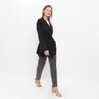 Жакет женский, цвет чёрный, размер 48 - Фото 4