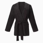 Жакет женский, цвет чёрный, размер 48 - Фото 9