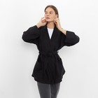 Жакет женский, цвет чёрный, размер 50 9527475