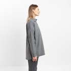 Рубашка женская, цвет серо-чёрный, размер 48 - фото 41453996