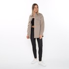 Рубашка женская, цвет серый, размер 50 9527482