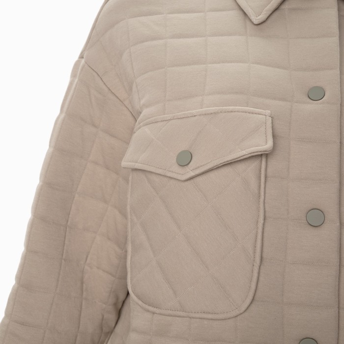 Рубашка женская, цвет серый, размер 50 61010