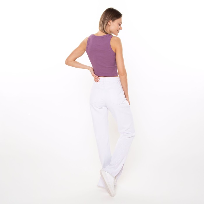 Джинсы женские, цвет белый, размер W29 L32 61013