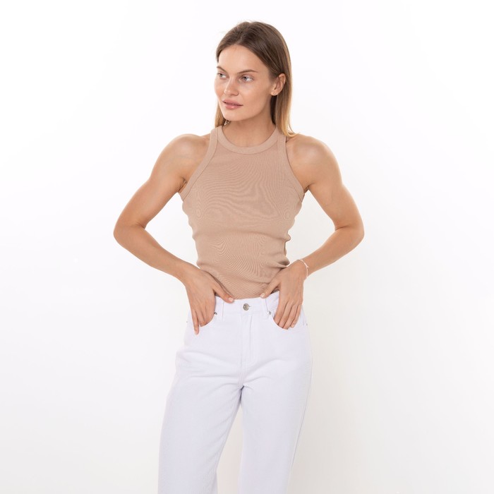 Джинсы женские, цвет белый, размер W31 L32 61015