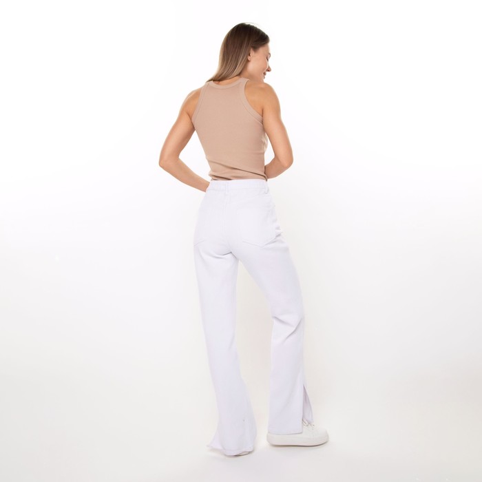 Джинсы женские, цвет белый, размер W31 L32 61015