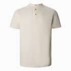 Футболка мужская, цвет молочный, размер 58 - фото 22073473