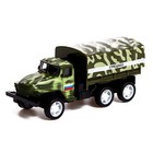 Грузовик металлический «УРАЛ», инерция, масштаб 1:64, МИКС - Фото 7