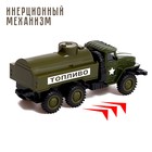 Грузовик металлический «УРАЛ «Армия», инерция, масштаб 1:43, цвет зелёный - Фото 4