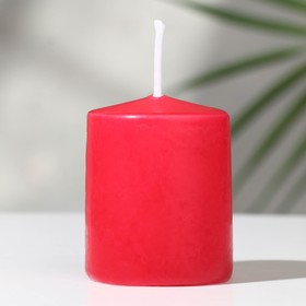 Свеча - цилиндр ароматическая 'Гранат' 4х6 см