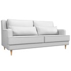 Прямой диван «Джерси», экокожа, цвет белый - фото 298716247
