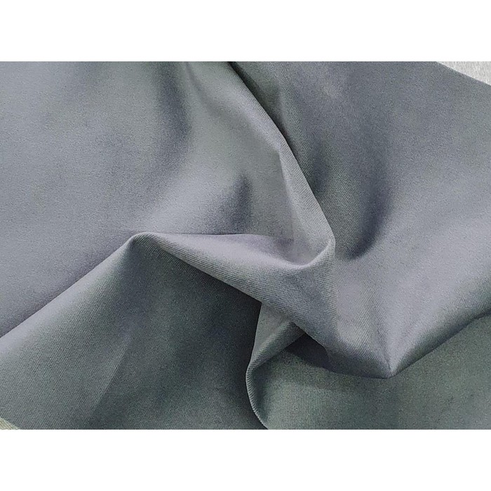 Кухонный угловой диван «Тефида», правый угол, механизм дельфин, велюр, цвет серый / чёрный - фото 1907656593
