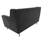 Прямой диван «Брайтон 2 Люкс», велюр, цвет серый - Фото 5