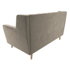 Прямой диван «Брайтон 2 Люкс», микровельвет, цвет бежевый - Фото 5