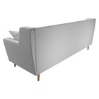 Прямой диван «Брайтон 3», экокожа, цвет белый - Фото 5