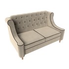 Прямой диван «Бронкс», микровельвет, цвет бежевый - Фото 5