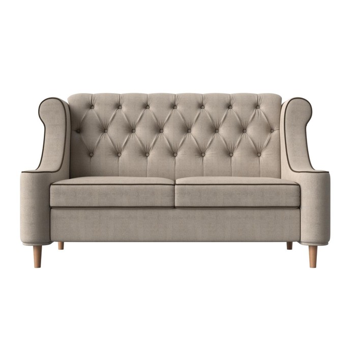 Прямой диван «Бронкс», рогожка, цвет бежевый - фото 1911899624
